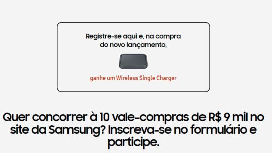 Promoção Samsung 2023