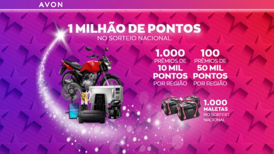 Promoção Avon 2023 Um milhão de Pontos