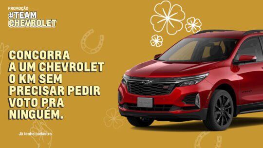 Promoção Team Chevrolet 2023