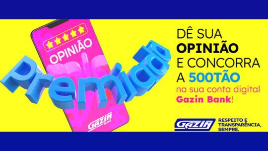 Promoção Opinião Premiada Gazin