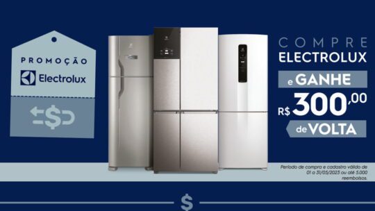 Promoção Eletrolux Cashback 2023.