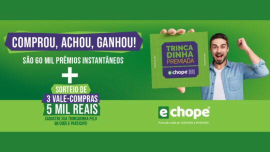 promocao echope comprou achou ganhou