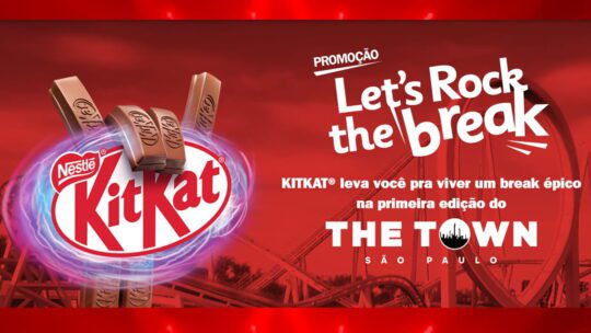 Promoção Kit Kat The Town: Ganhe ingressos e experiências no festival The Town 2023!