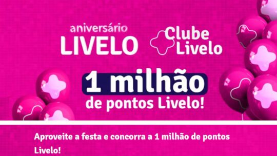 Promoção Aniversário Livelo