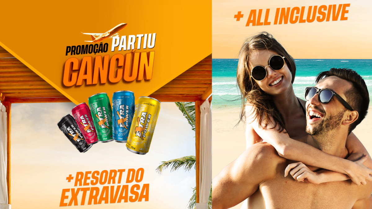 Promoção extra power Partiu cancun