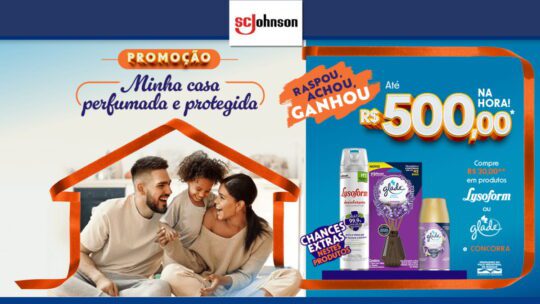 Promoção Glade e Lysoform 2023 Minha Casa Perfumada: Ganhe na hora até R$500