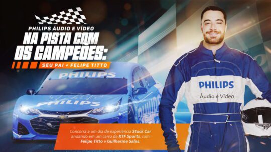 promocao philips na pista com campeoes