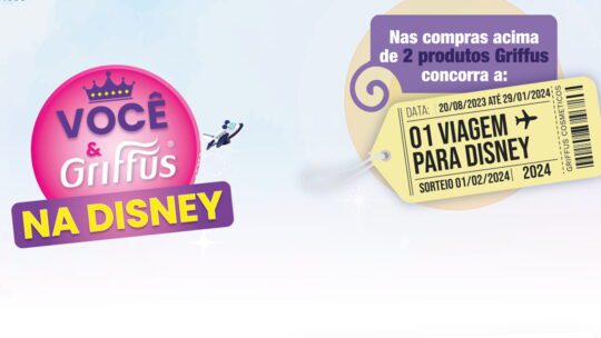 Promoção Você e Griffus na Disney 2023