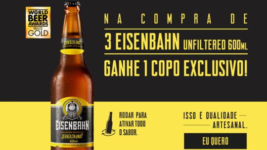 Promoção Dia dos Pais Eisenbahn: Saiba como participar e ganhar um copo exclusivo!