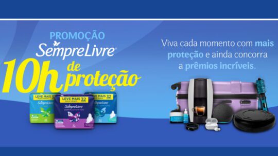 Promoção Sempre Livre 10 horas de proteção