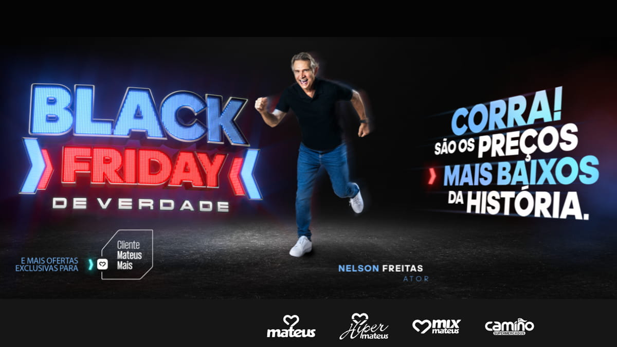 Super Promoção Supermercado Mateus Carrinho sem Limites – Ganhe em Dobro nesta Black Friday!
