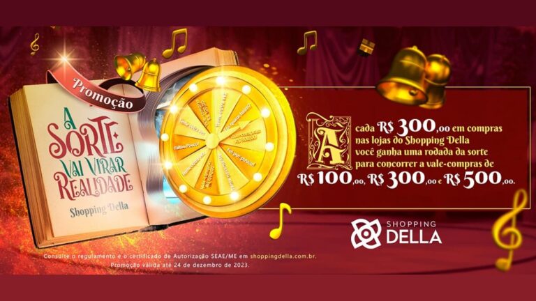 Promoção Natal Shopping Della: Prêmios de Até R$500