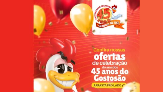Promoção Aniversário 45 Anos Nicolini Supermercados: Ganhe um Jeep Renegade e Muito Mais