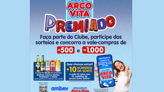 Promoção Clube Premiado Arco Vitta 2024
