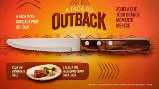 Ganhe uma Faca do Outback na Promoção Steak and Knives 2024