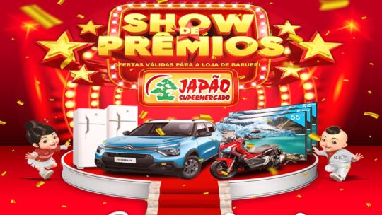 promoção show de prêmios japão supermercados 2024