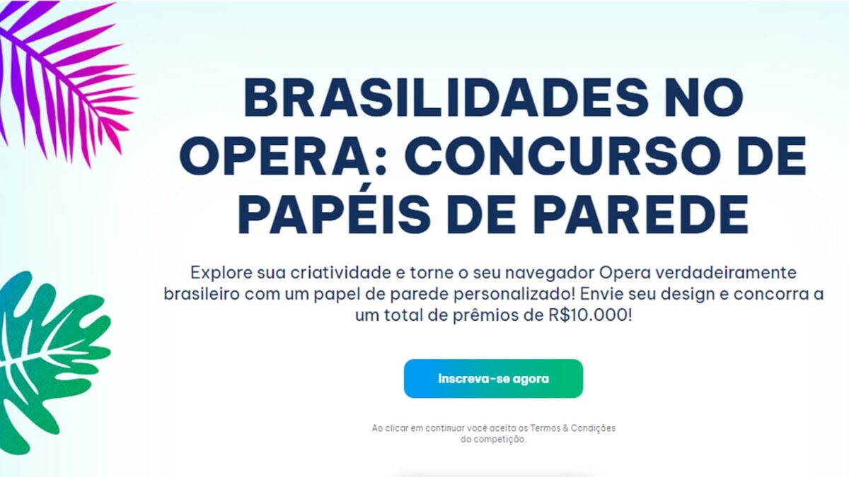 promoção opera 2024 concurso papel de parede