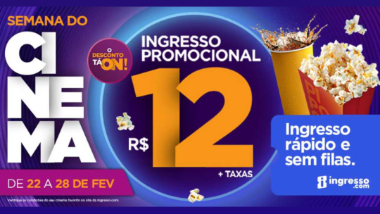 Ingresso.com - Promoção Semana do Cinema