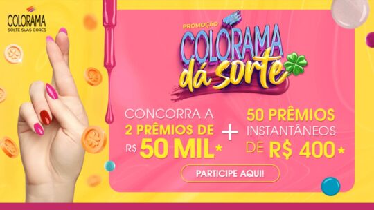 Promoção Colorama Dá Sorte 2024