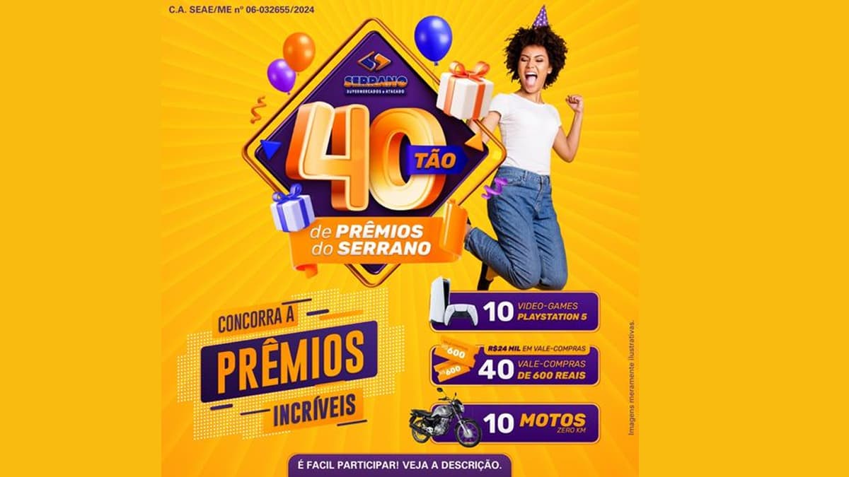 Promoção Serrano Supermercados 2024