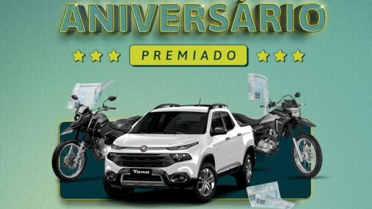 Promoção Aniversário Premiado Sicoob Credirio 2024