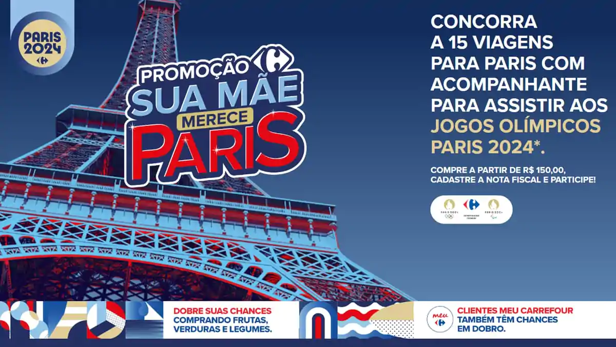 Promoção Carrefour Sua Mãe Merece Paris