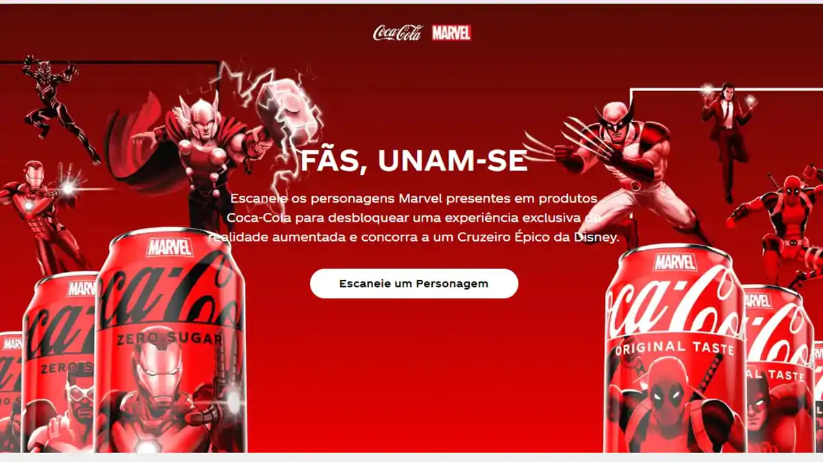 Promoção Coca-Cola Junte Seus Heróis