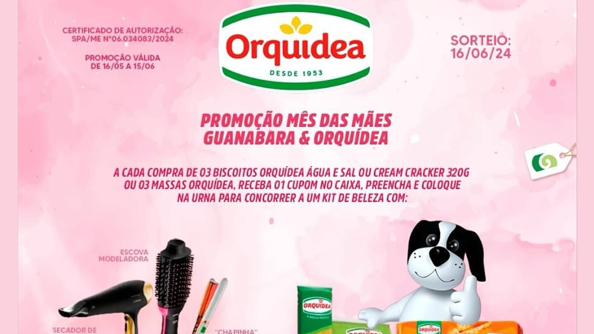 Promoção Guanabara e Orquídea Mês Das Mães 2024