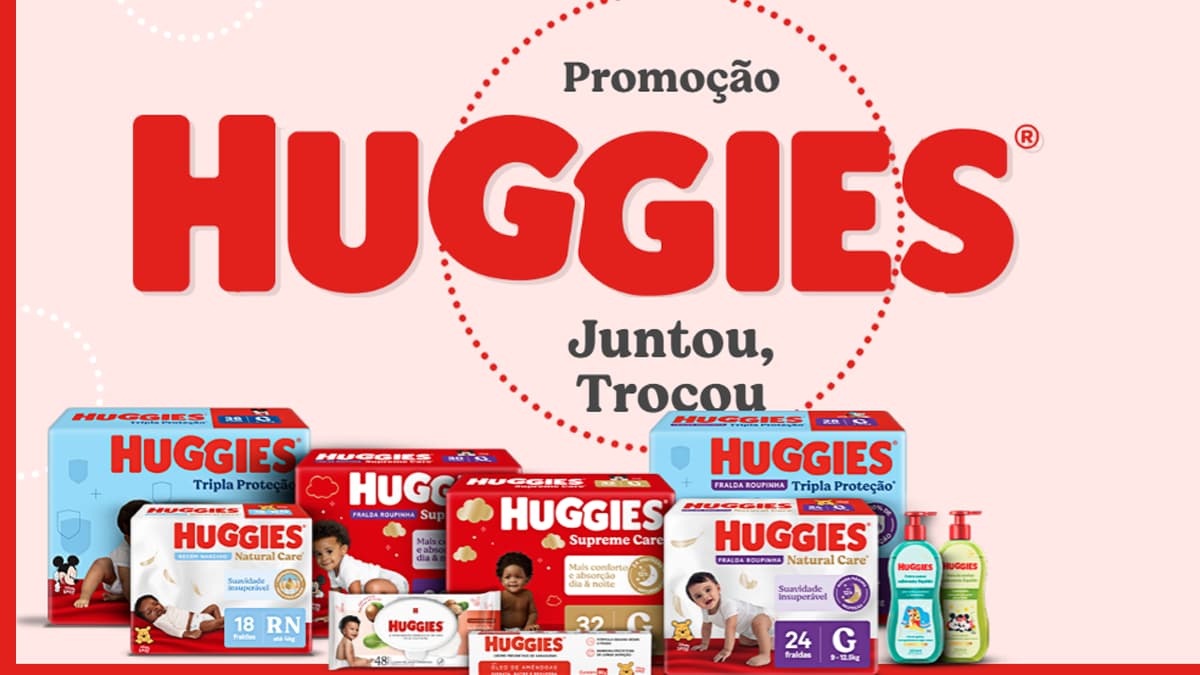 Promoção Huggies Juntou Ganhou