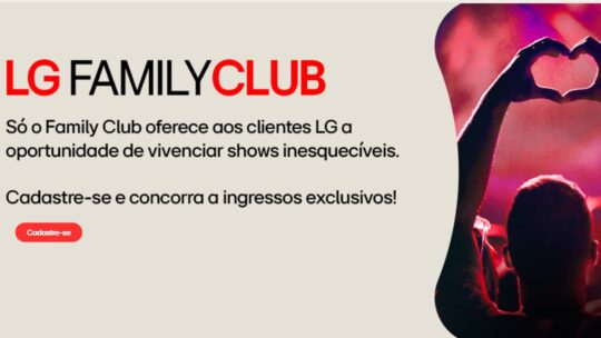 Promoção LG Family Club de Benefícios