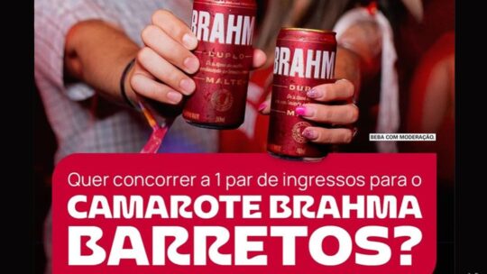 Promoção Ambev e Brahma Barretos 2024