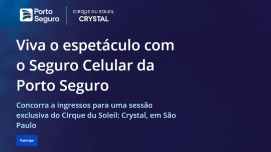 Promoção Porto Seguro Cirque Du Soleil