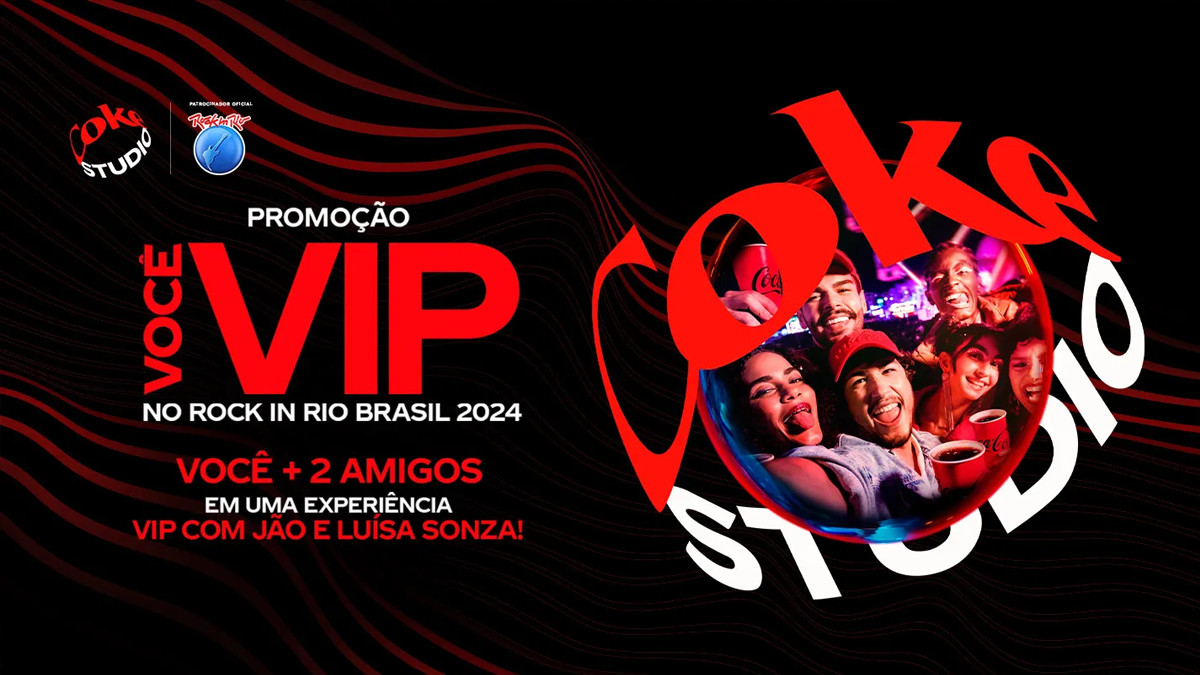 Promoção Coca-Cola Você Vip No Rock in Rio