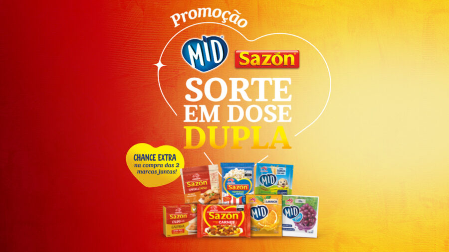 Promoção MID e Sazon: Sorte em Dose Dupla