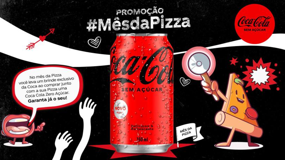 Promoção Coca-Cola Mês da Pizza