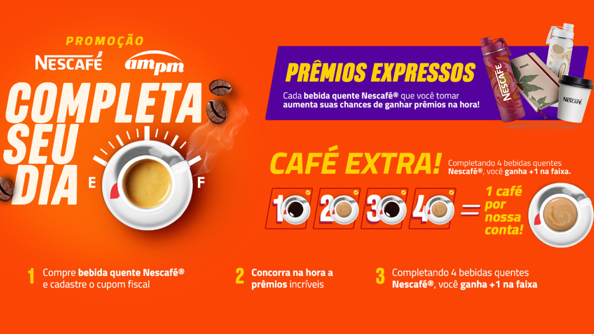 Promoção Nescafé e AmPm