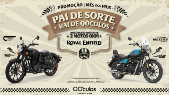 Promoção Pai de sorte vai que QÓculos