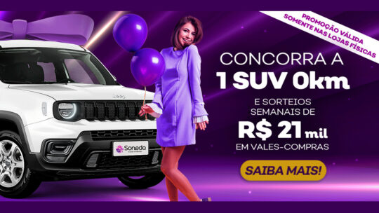 Promoção Aniversário Soneda 2024