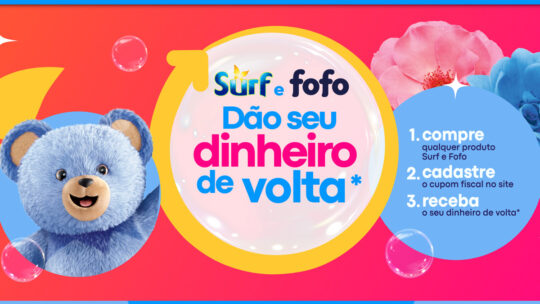 Promoção Surf e Fofo dão seu dinheiro de volta