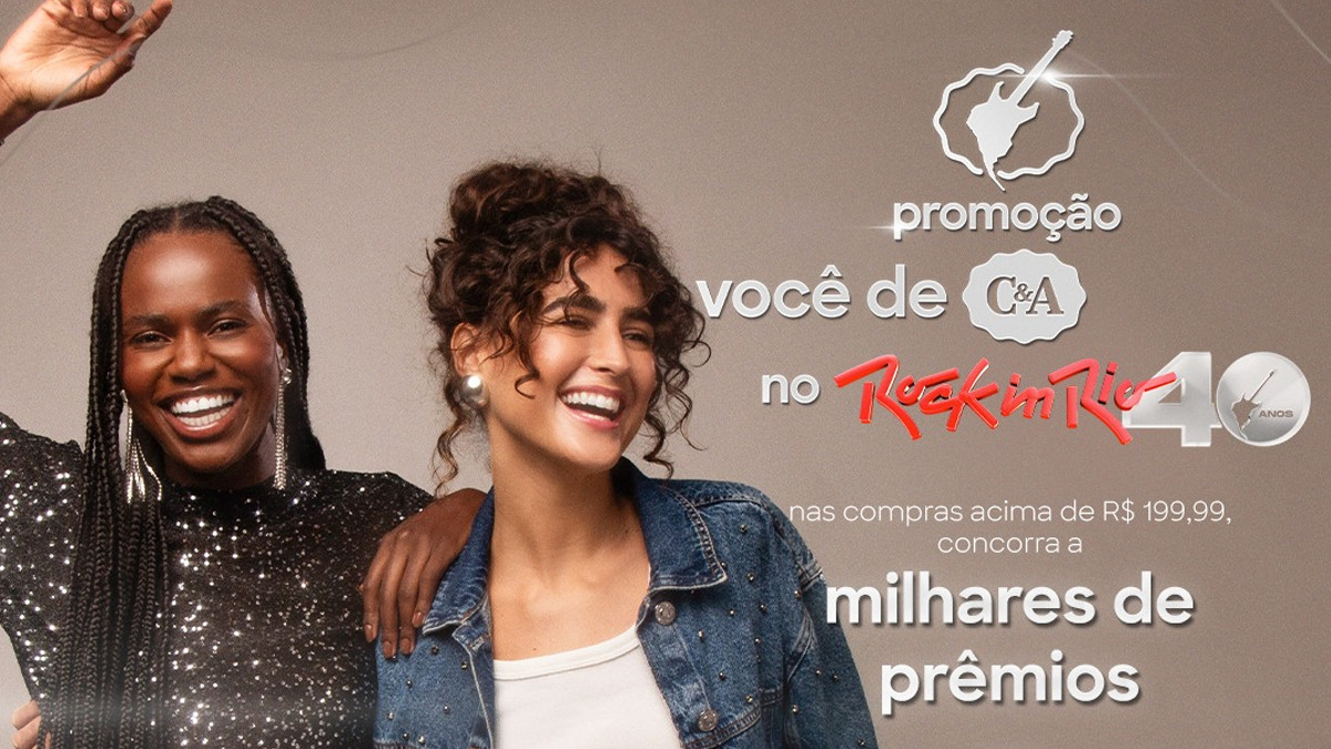 Promoção Você de C&A no Rock In Rio