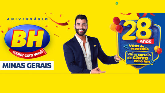 Promoção Aniversário Supermercados BH 28 anos