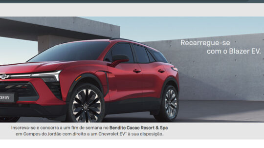 Promoção Chevrolet Blazer: Você em Campos do Jordão