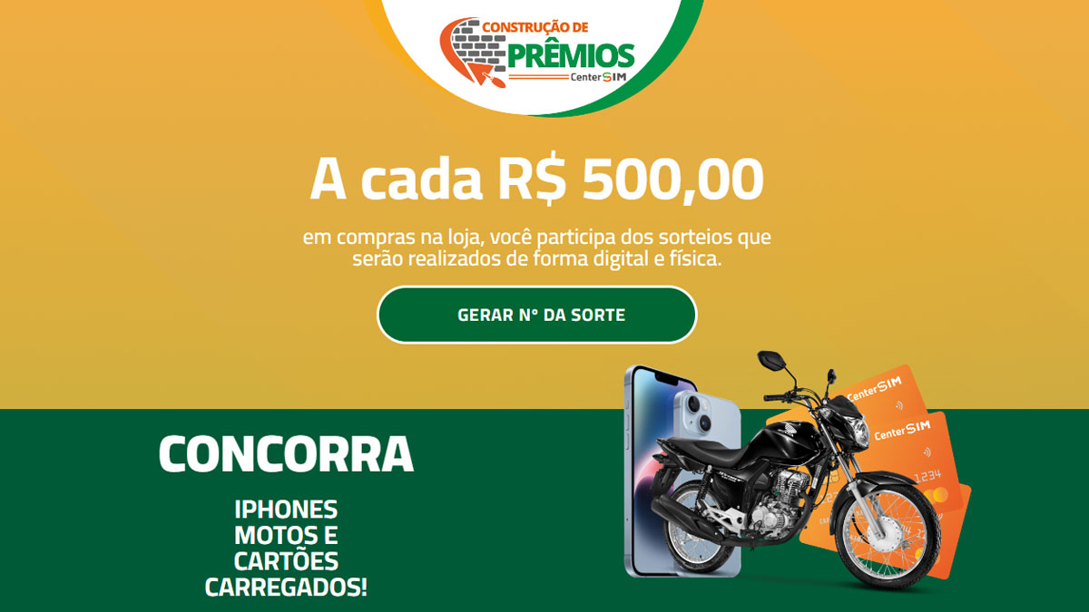 Promoção CenterSim 2024