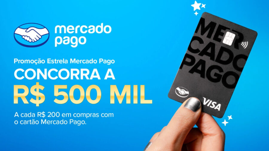 Promoção Estrela Mercado Pago: Sorteio de até R$500 Mil