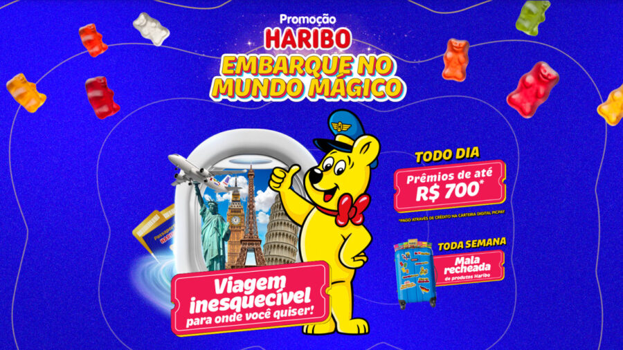 Promoção Haribo Embarque no Mundo Mágico