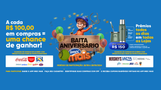 Promoção Imec Supermercados 2024