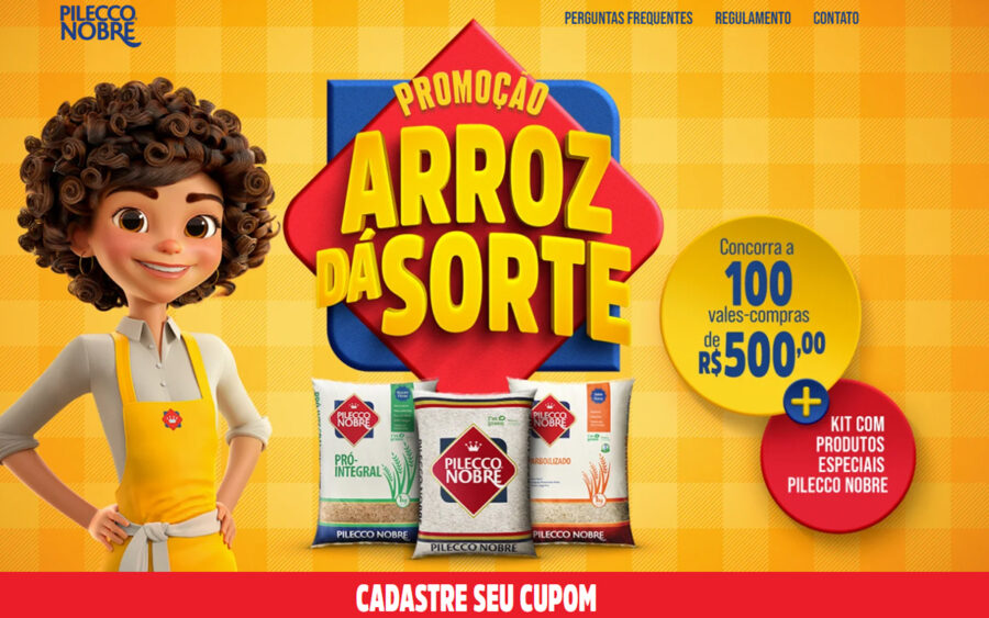 Promoção Arroz Pilecco Nobre