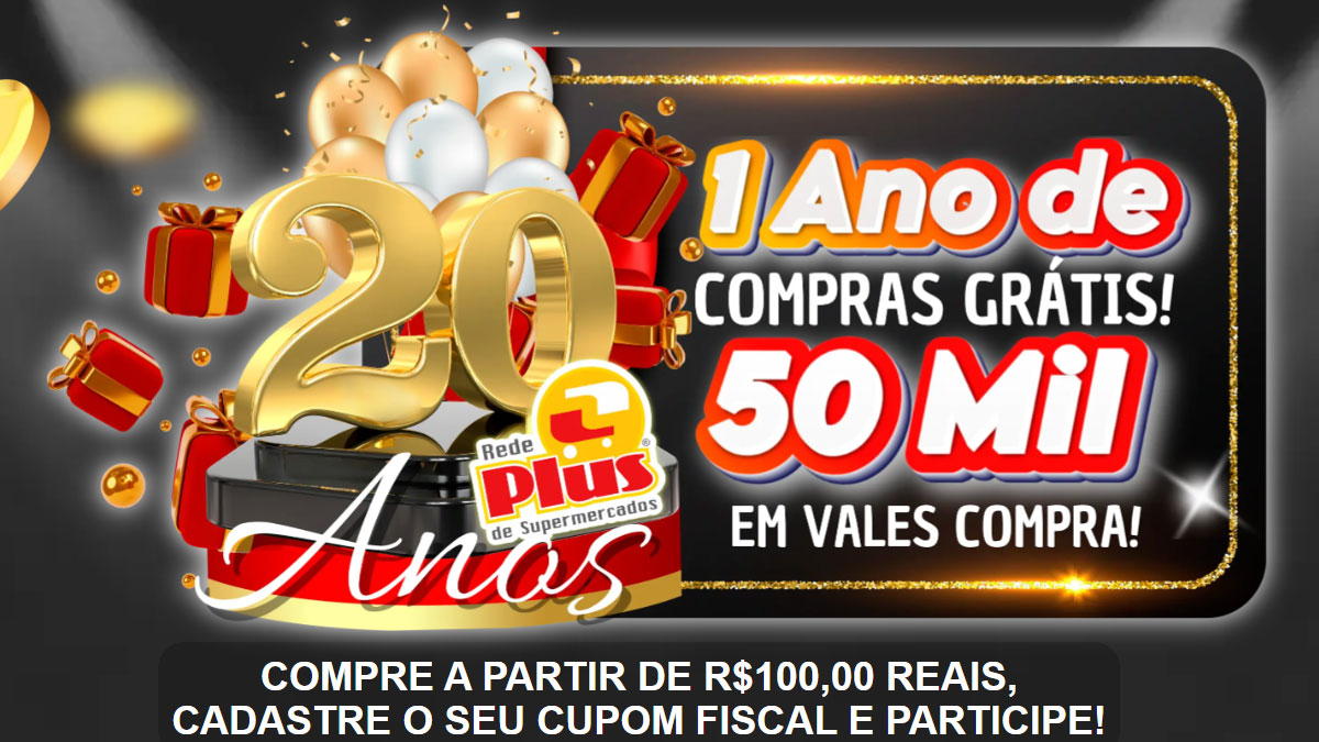 Promoção Rede Plus Supermercados 2024