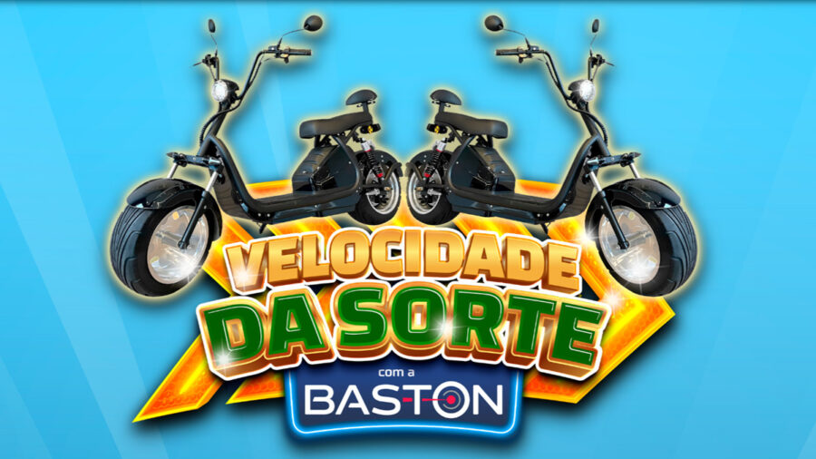 Promoção Baston na Velocidade da Sorte