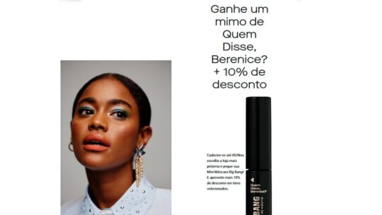 promoção Quem Disse Berenice